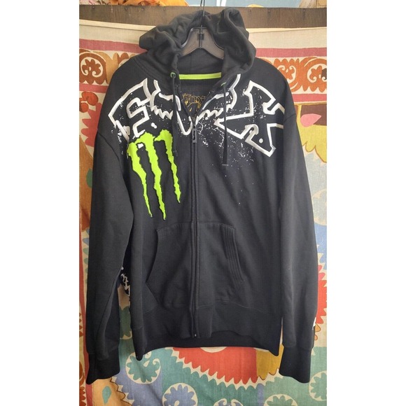 Fox Other - Ricky Carmichael 4 Hoodie Monster Energy Fox Racing Colab XL